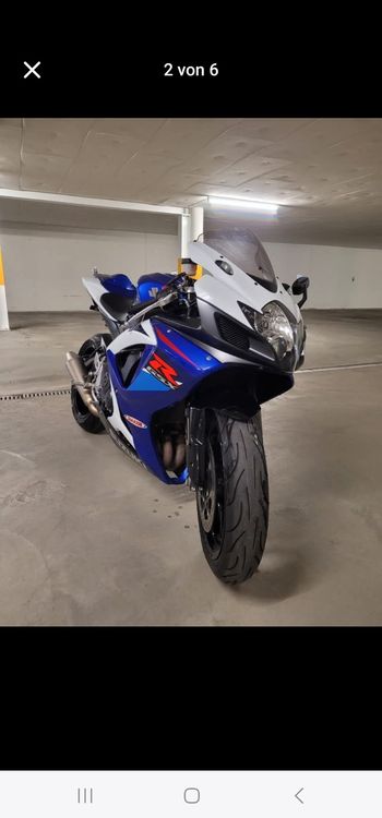 Suzuki Strada: Suzuki GSX-R750 ab Service, ab MFK – Usato da Heerbrugg venduto da Muskelschmiede 3