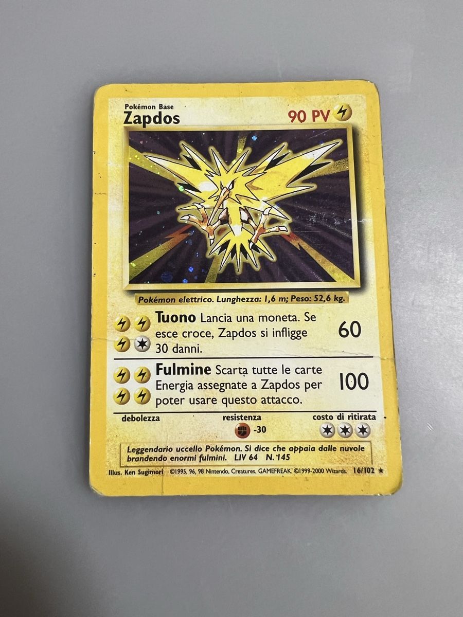 Pokémon Sammelbilder & Trading cards: Zapdos – Gebraucht aus Muttenz von Michugee97