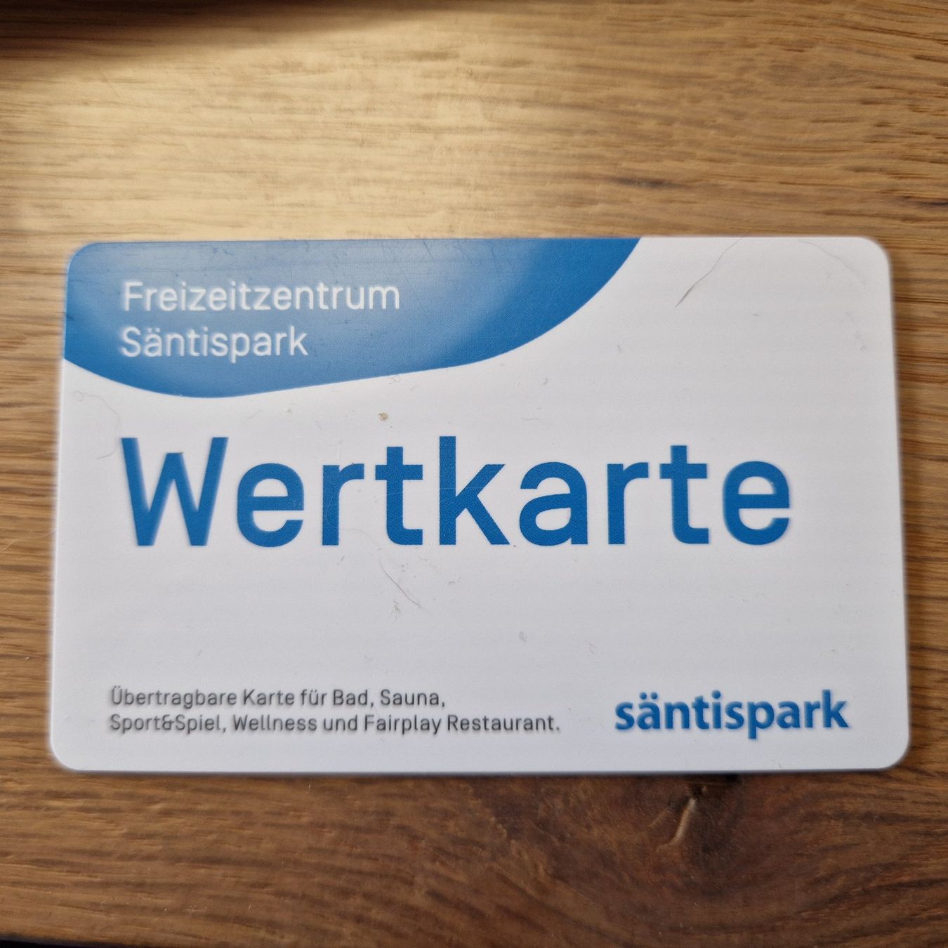 Säntispark Bons: GUTSCHEIN / WERTKARTE – Neuf (Voir description) à Waldkirch par Nati790