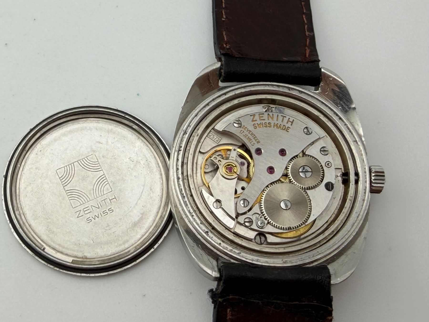 Zenith Orologi: Vintage ZENITH Herrenuhr läuft – Usato da Biel/Bienne venduto da MrP_WatchesBiel 3