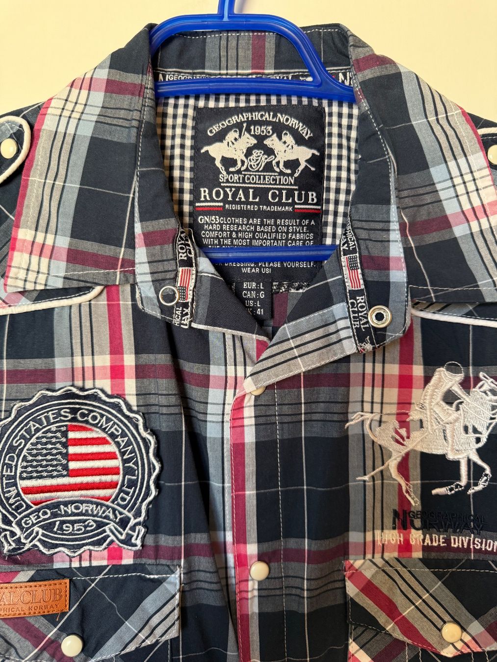 Camicie: Geographical Norway shirt – Usato da Birmensdorf ZH venduto da T_Richard 2