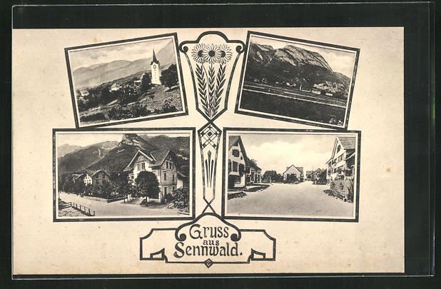 Sennwald, verschiedene Motive des Ortes | Kaufen auf Ricardo