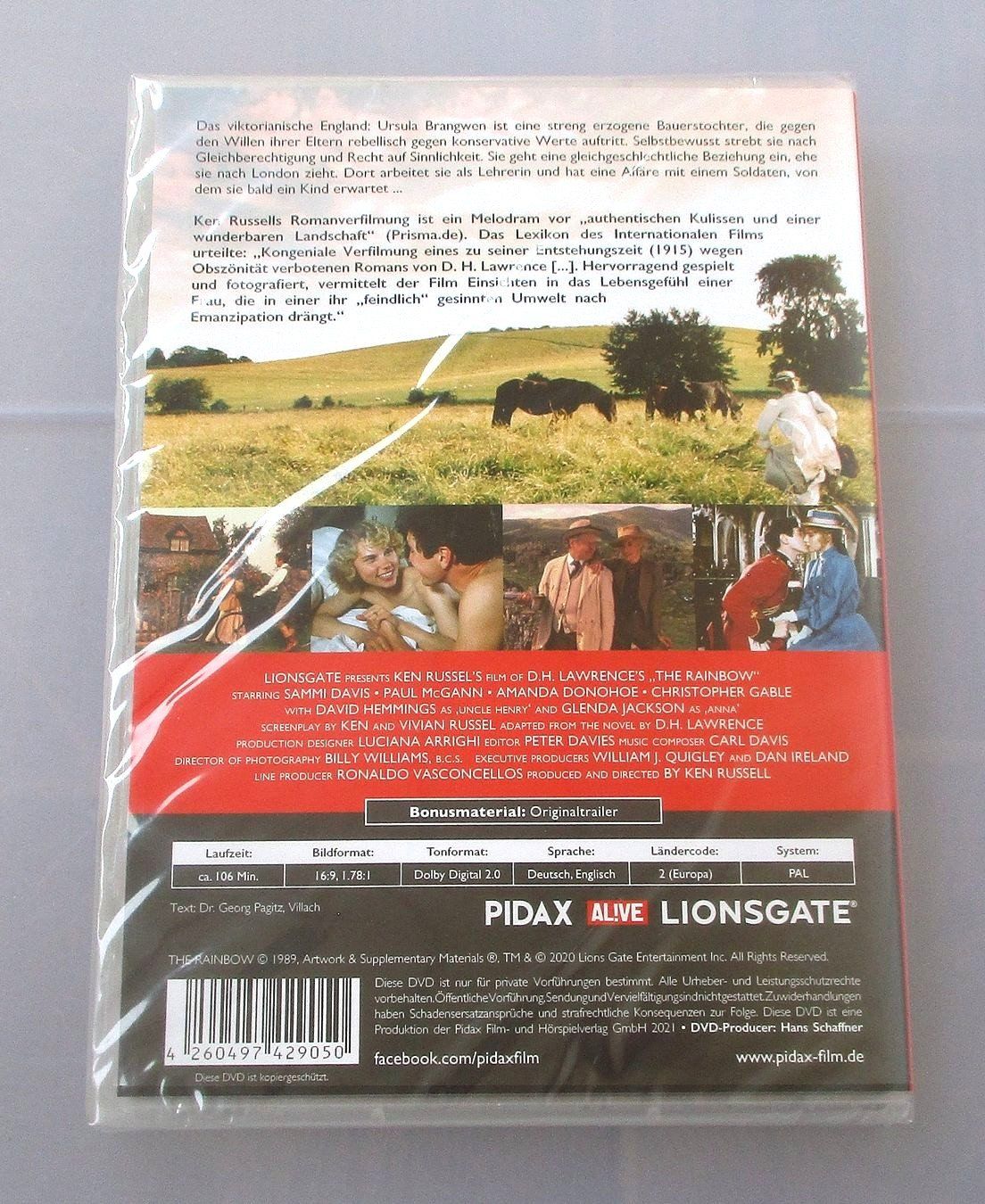 Tutti i DVDs: DER REGENBOGEN - D.H. Lawrence NEU/OVP – Nuovo e nell'imballaggio originale da Wattwil venduto da Muriel10 1