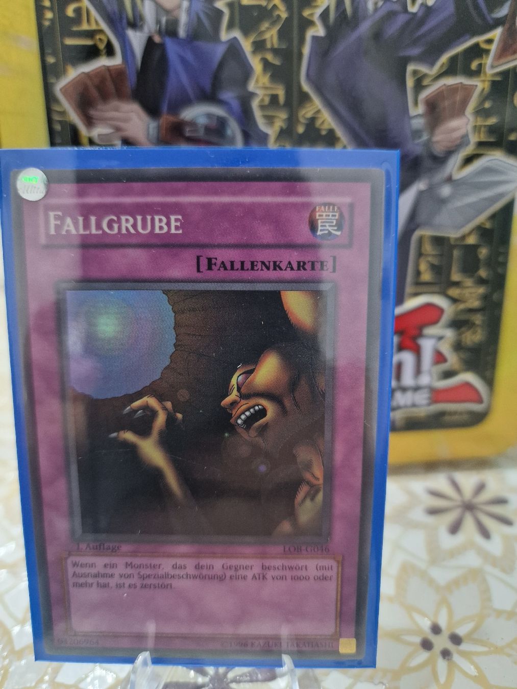 Yugioh Carte collezionabili: Yugioh Fallgrube LOB 1.Auflage – Usato da Dietikon venduto da GC-Store