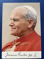 Alte Ansichtskarte Papst Johannes Paul II, 1979 selten