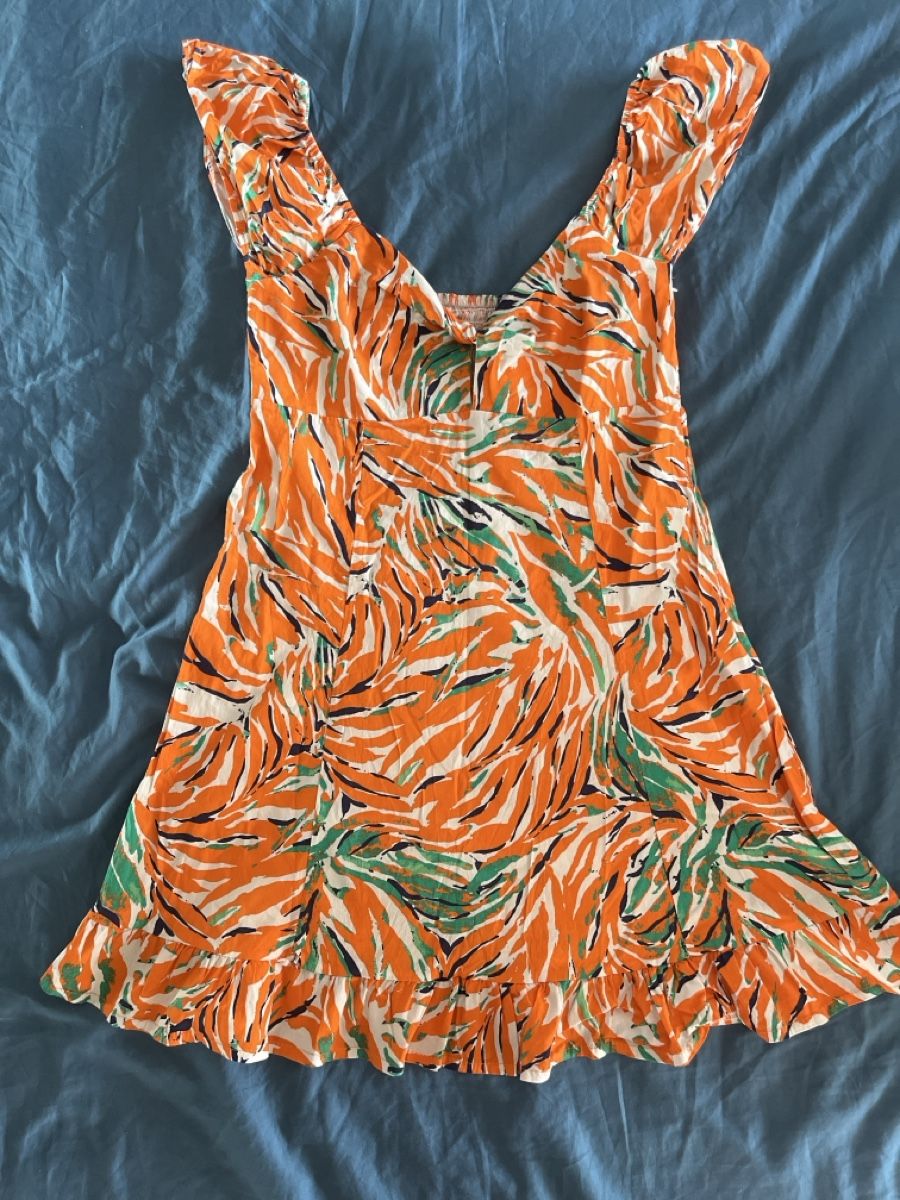 Vestiti: Robe babydoll orange – Usato da Morges venduto da pic_5hcz 1