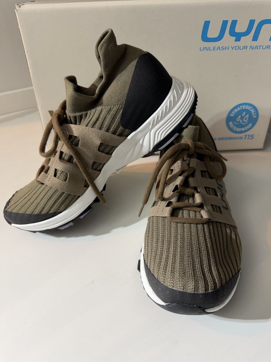 UYN Herrenschuhe: Chaussures UYN Wander 41 vert bronzé neuf  – Neu und originalverpackt aus Brügg BE von Goob 1