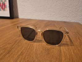 Le Specs Big Deal Sonnenbrille transparent braun dunkel, neu