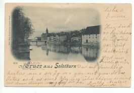 Gruss aus SOLOTHURN gel. 1899