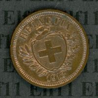 CHF___0.01 1918 -stgl 1 Rappen