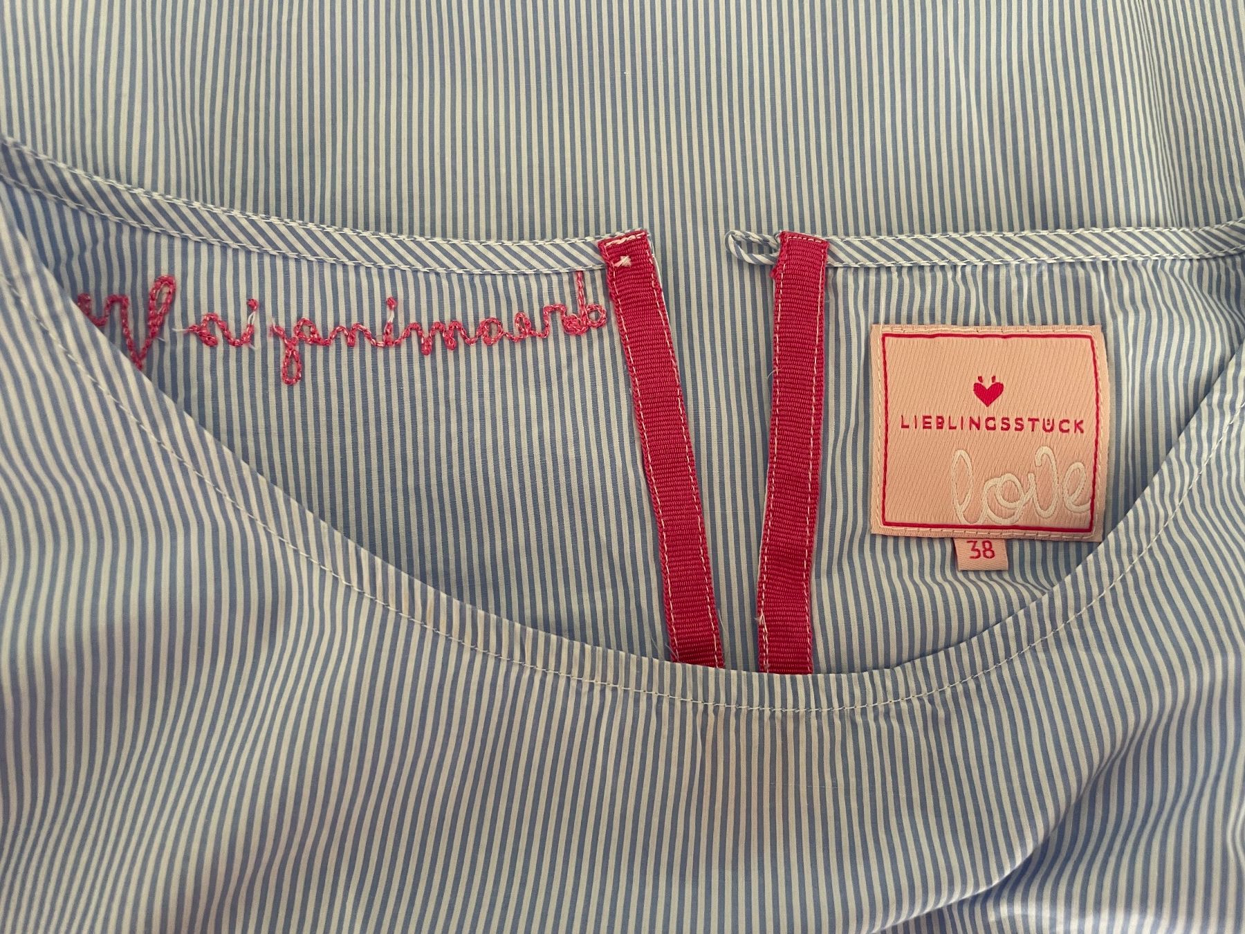 Lieblingsstück Camicette: Bluse bestickt Lieblingsstücke – Nuovo (secondo la descrizione) da Unteriberg venduto da fae_2gz2 3