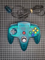 Nintendo 64 Controller Clear Blue