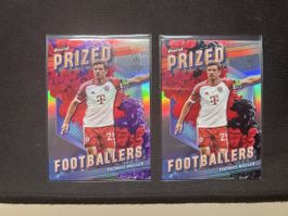 Topps finest fusion Thomas Müller Lot black, /60