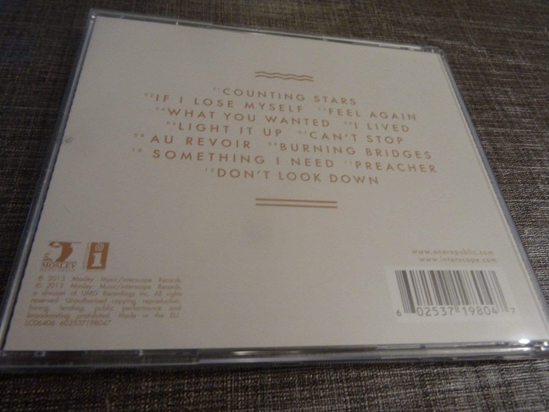 CDs: OneRepublic - Native CD – D'occasion à Olten par Disc-Ausverkauf 1