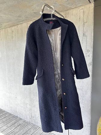 BENSIMON Wollmantel dunkelblau Grösse L