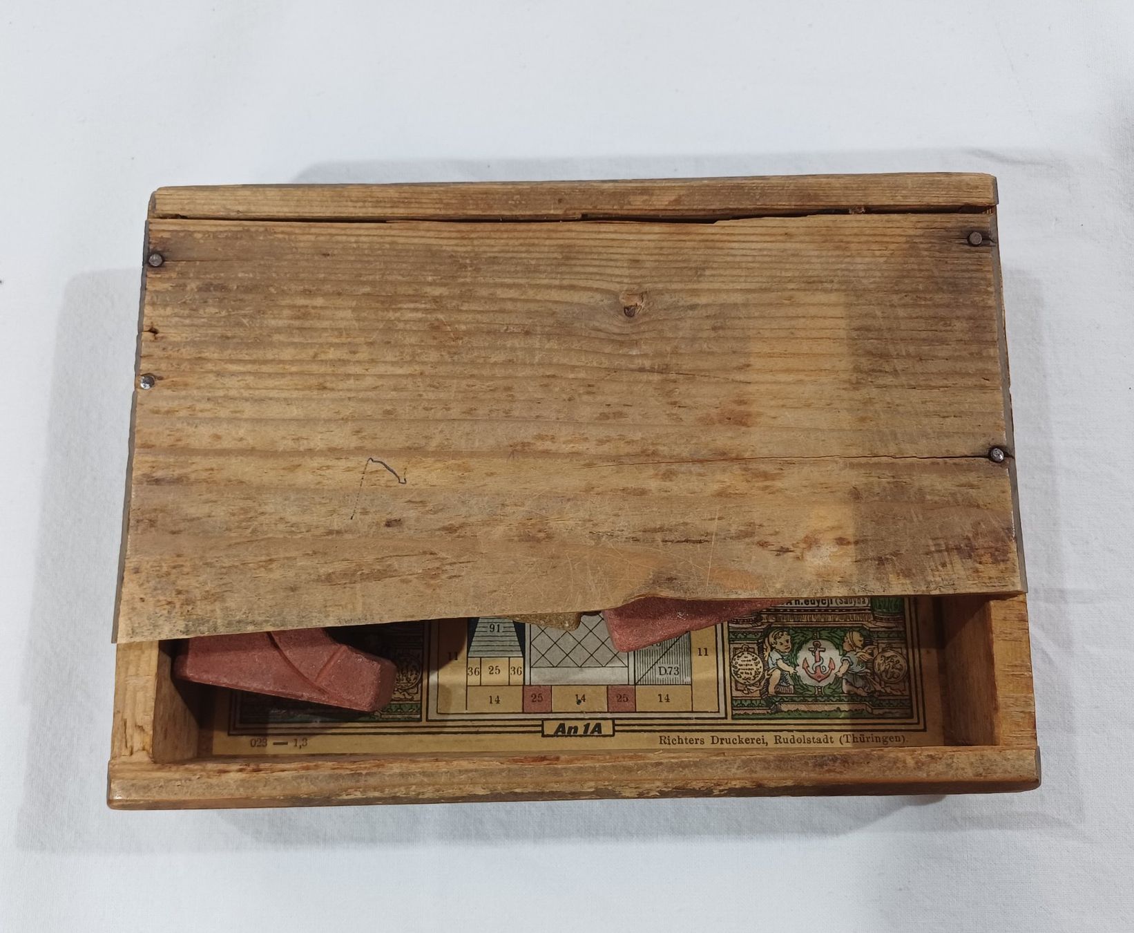 Baukästen: Antike Anker- Steinbaukasten Nr.1 & Nr.1A – Gebraucht aus Luzern von IG_Arbeit 2