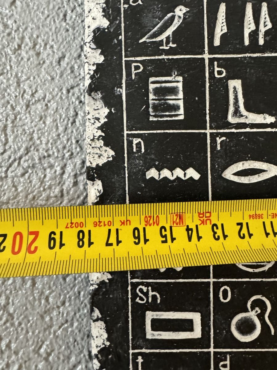 Alle Dekorationen: Décoration  hiéroglyphes pierre noire – Gebraucht aus Veyrier von kimedovapa 2