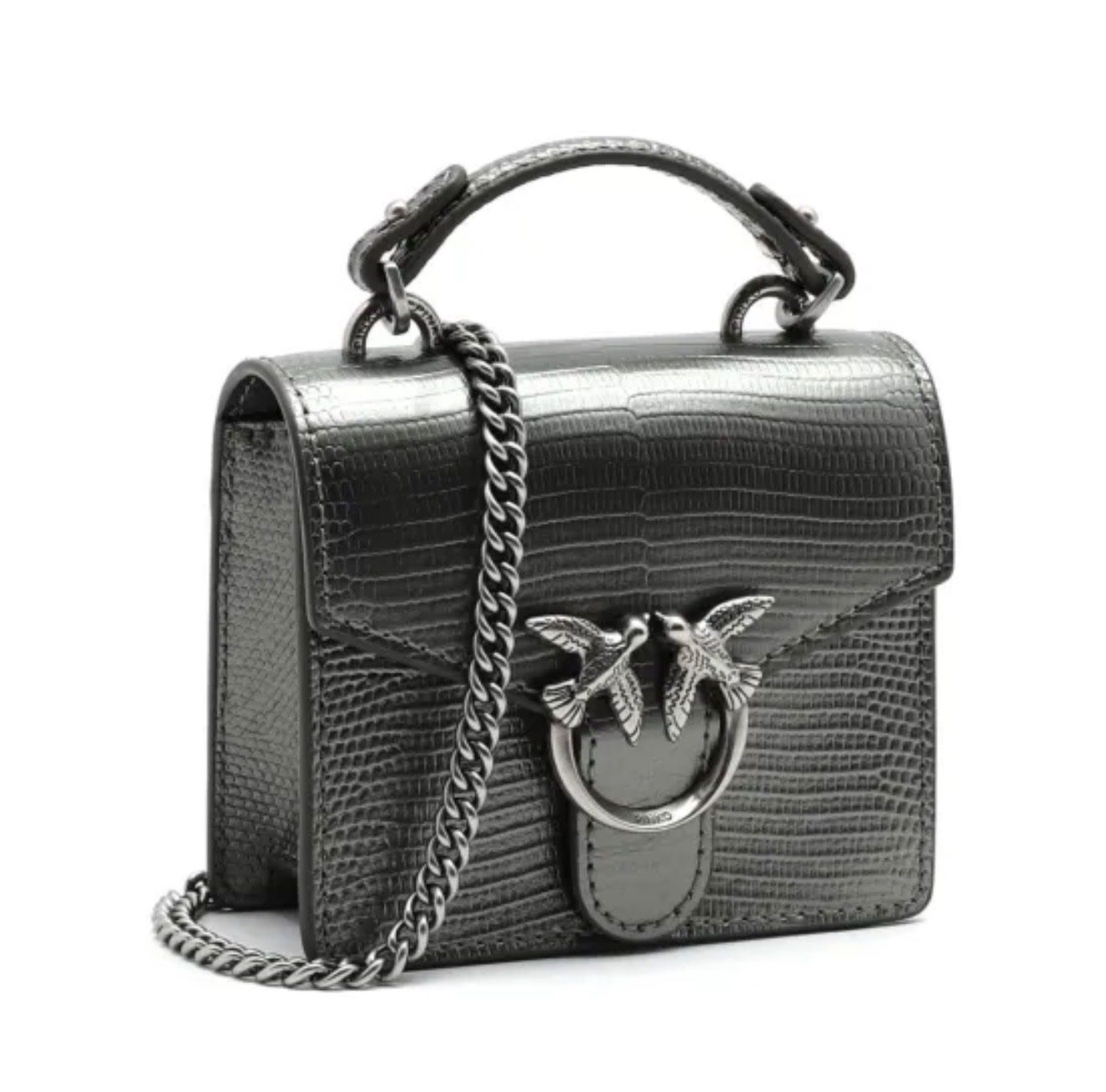 Pinko Borse da donna: Pinko LOVE MICRO TOP HANDLE LIZARD P – Nuovo e nell'imballaggio originale da Oberaach venduto da Dandy2021 1