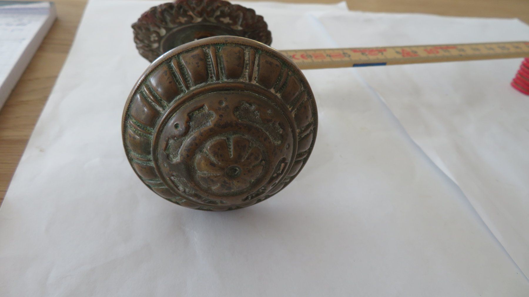Eisenwaren: Türgriff antik aus Bronze – Gebraucht aus Wetzikon ZH von morda1954 3
