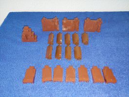 Lego brauen Burgteile