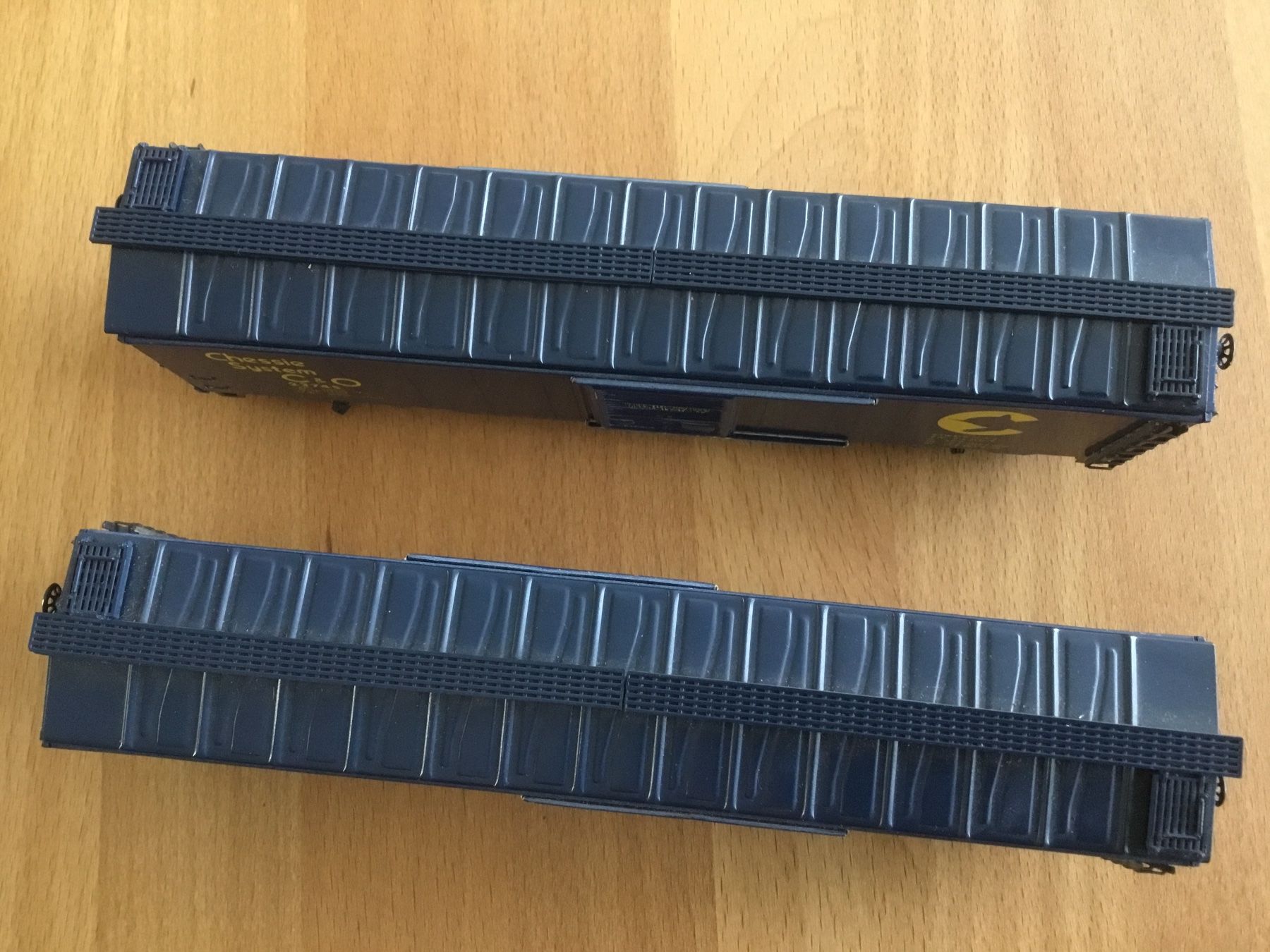 Märklin Modellini di ferrovie: Märklin H0 US Box-Car Chessie System – Usato da Kerzers venduto da Georges3210 2