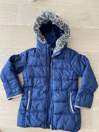 Warm Winter Jacket for Girls size 116/122