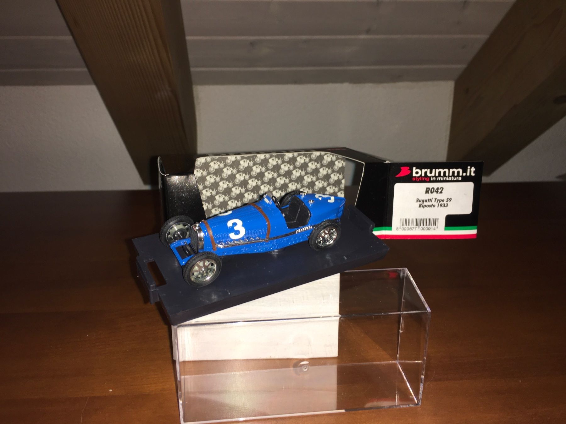 Bugatti Modellini d'auto: Bugatti Type 59 Biposto 1933 - 1/43 no Minichamps – Nuovo (secondo la descrizione) da Wohlen AG venduto da PrivatSammlung