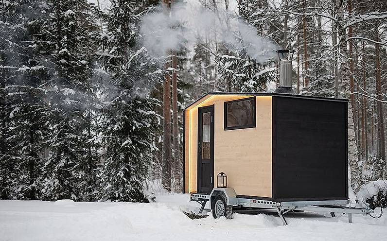 Sauna & Accessori: Mobile Sauna Lappland "S" / L037 – Usato da St. Gallen venduto da Spa_at_Home911 4