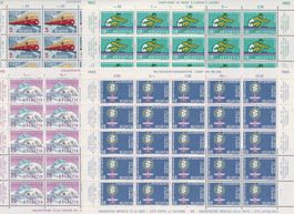 1962, Nr.385-388, Satz Bogen **. Kat: 150.-+ ab 1.- !!!