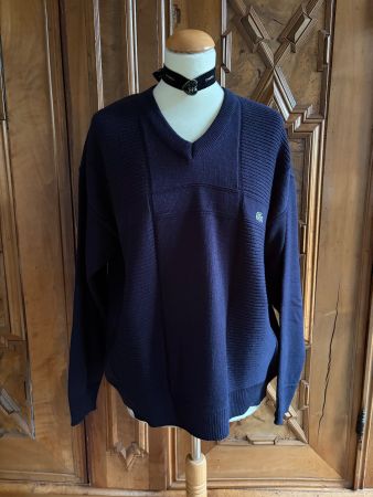 VINTAGE LACOSTE Pullover 100 % Baumwolle Gr. M / Herren/