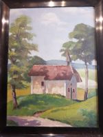 spannendes Gemälde Bild wohl von Fritz Jenzer (1907-1985)