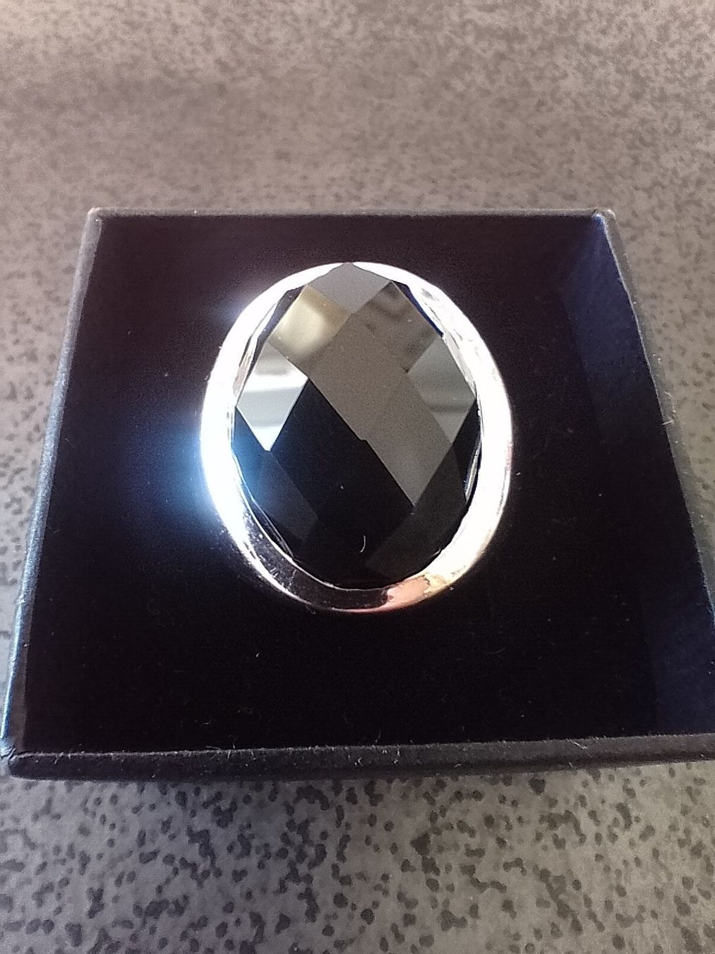 Anelli: Toller Statement Ring Silber 925 Onyx Grösse 52 – Usato da Luzern venduto da _gluecksfund_ 3