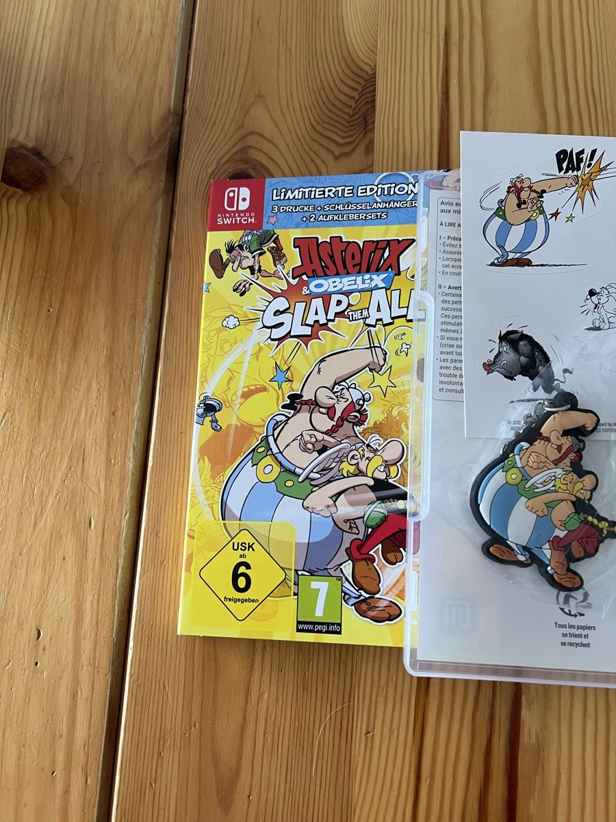 Nintendo Giochi: Asterix & Obelix: Slap them All! Collectors Edition Switch – Nuovo (secondo la descrizione) da Basel venduto da veralt 6