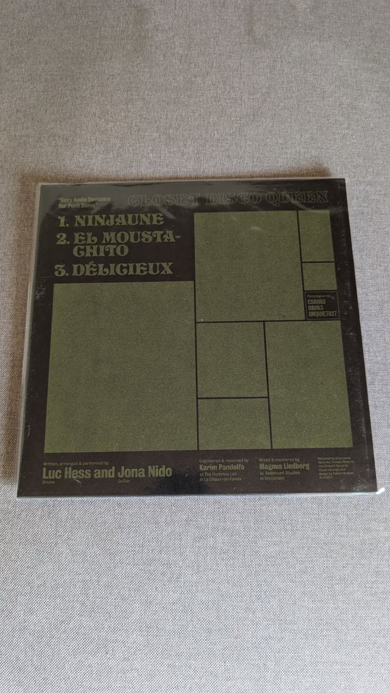 Vinyles: Closet Disco Queen - "Sexy Audio Deviance For Punk Bums" LP – D'occasion à Steinen par beatstick