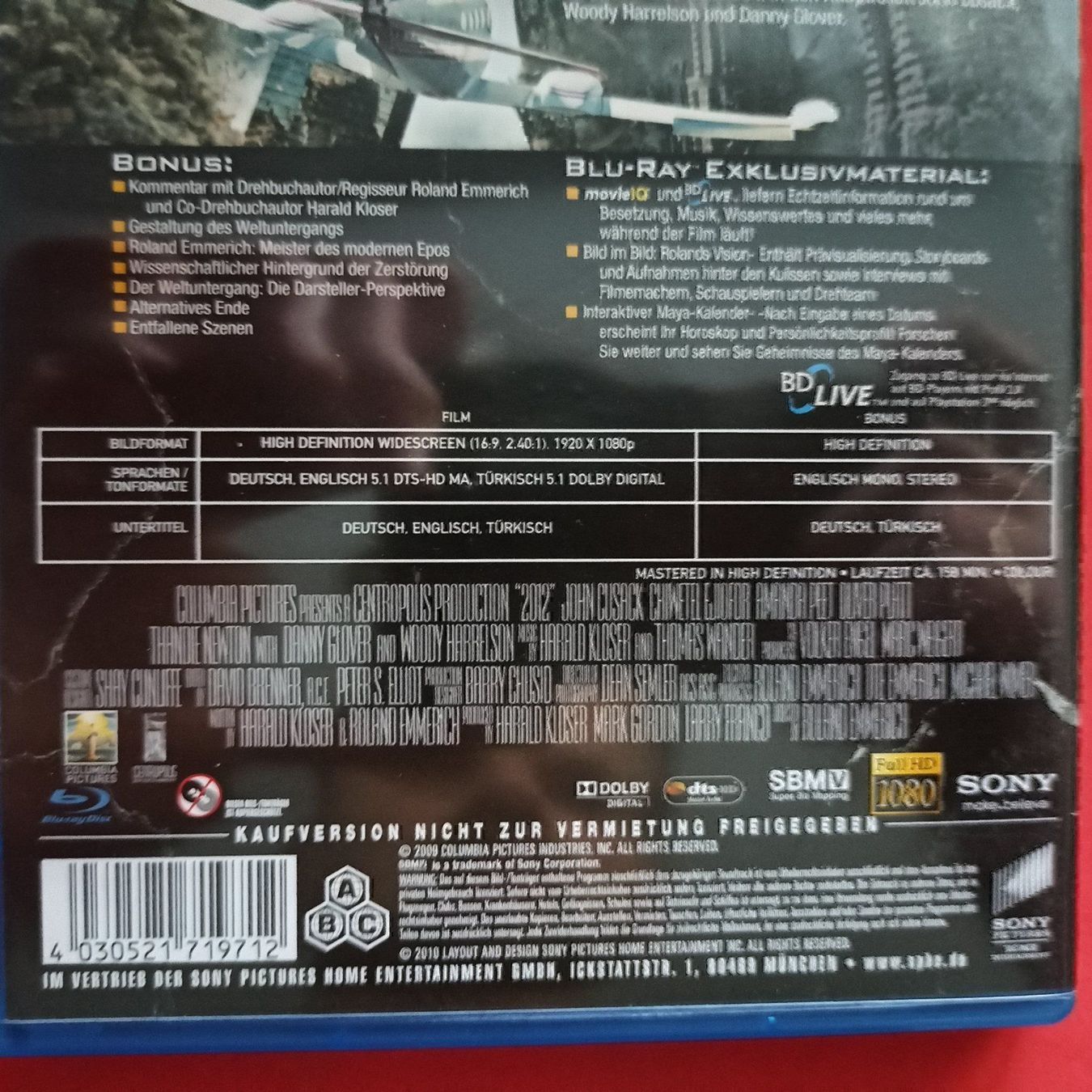 Alle DVDs: 2012 – Gebraucht aus Dübendorf von kb86_MOVIE 2