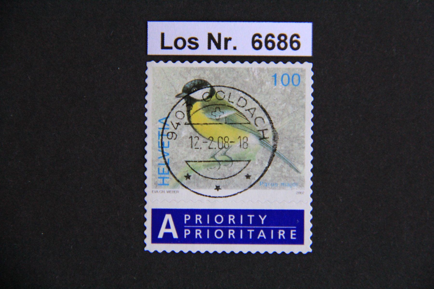 Tutti i francobolli: CH 2007 sauberer Vollstempel                        Los 6686 – Usato da Volken venduto da jukon65