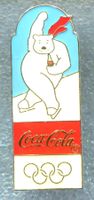 Coca Cola  Eisbär  Eisschnelllauf