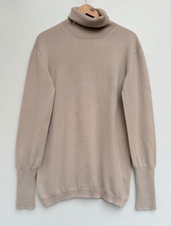 Agnona White Cashmere Kaschmir Pullover Gr.40/42