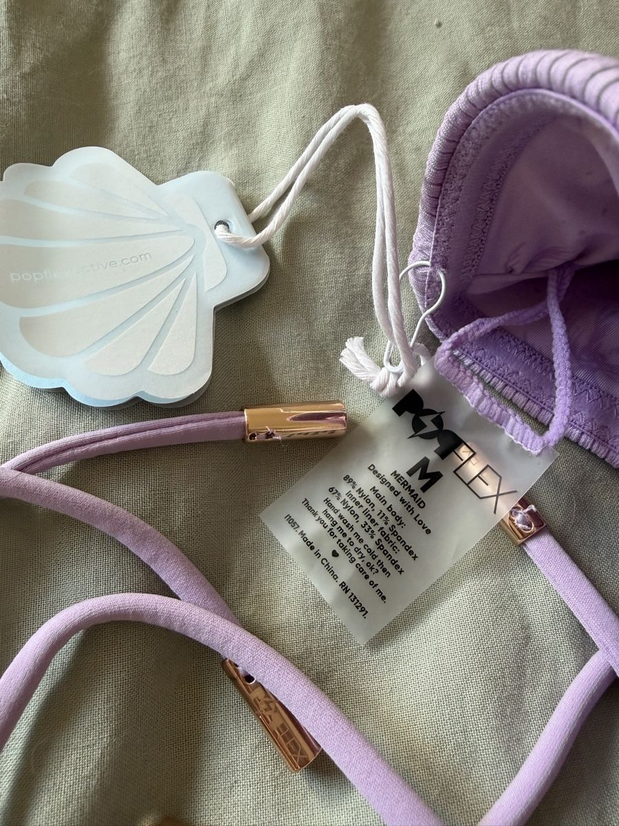 Costumi da bagno & Bikini: Popflex Lilac Bandeau Bikini Top Size M – Nuovo e nell'imballaggio originale da Uster venduto da b4x_ric 7