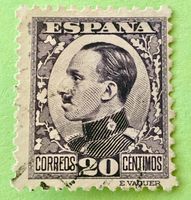 Briefmarken aus  Spanien 1930 König Alfonso XIII. gestempelt