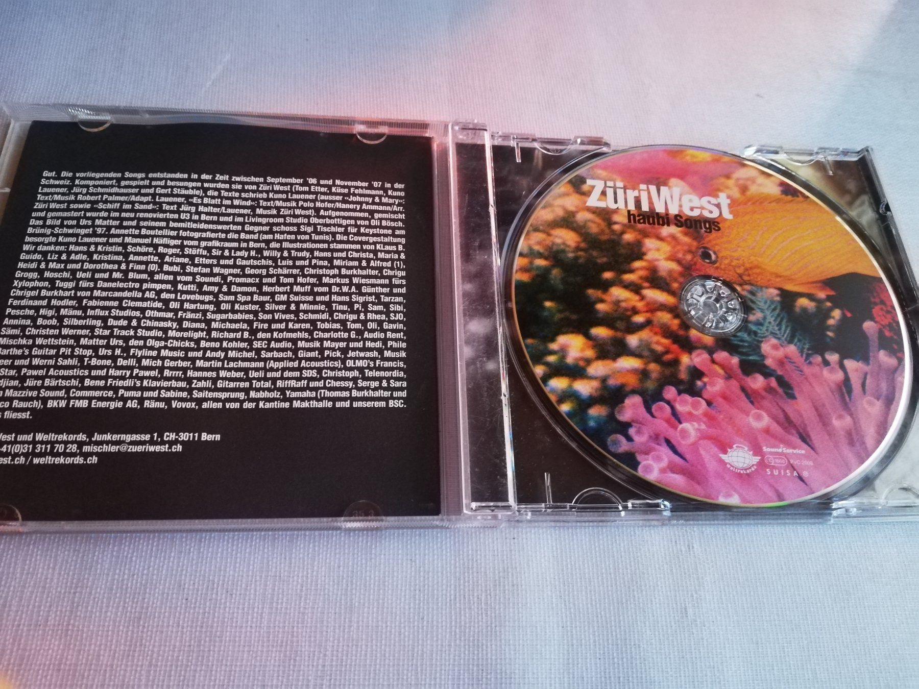CD: ZÜRIWEST - HAUBI SONGS – Usato da Bern venduto da Vinylsound.ch 2