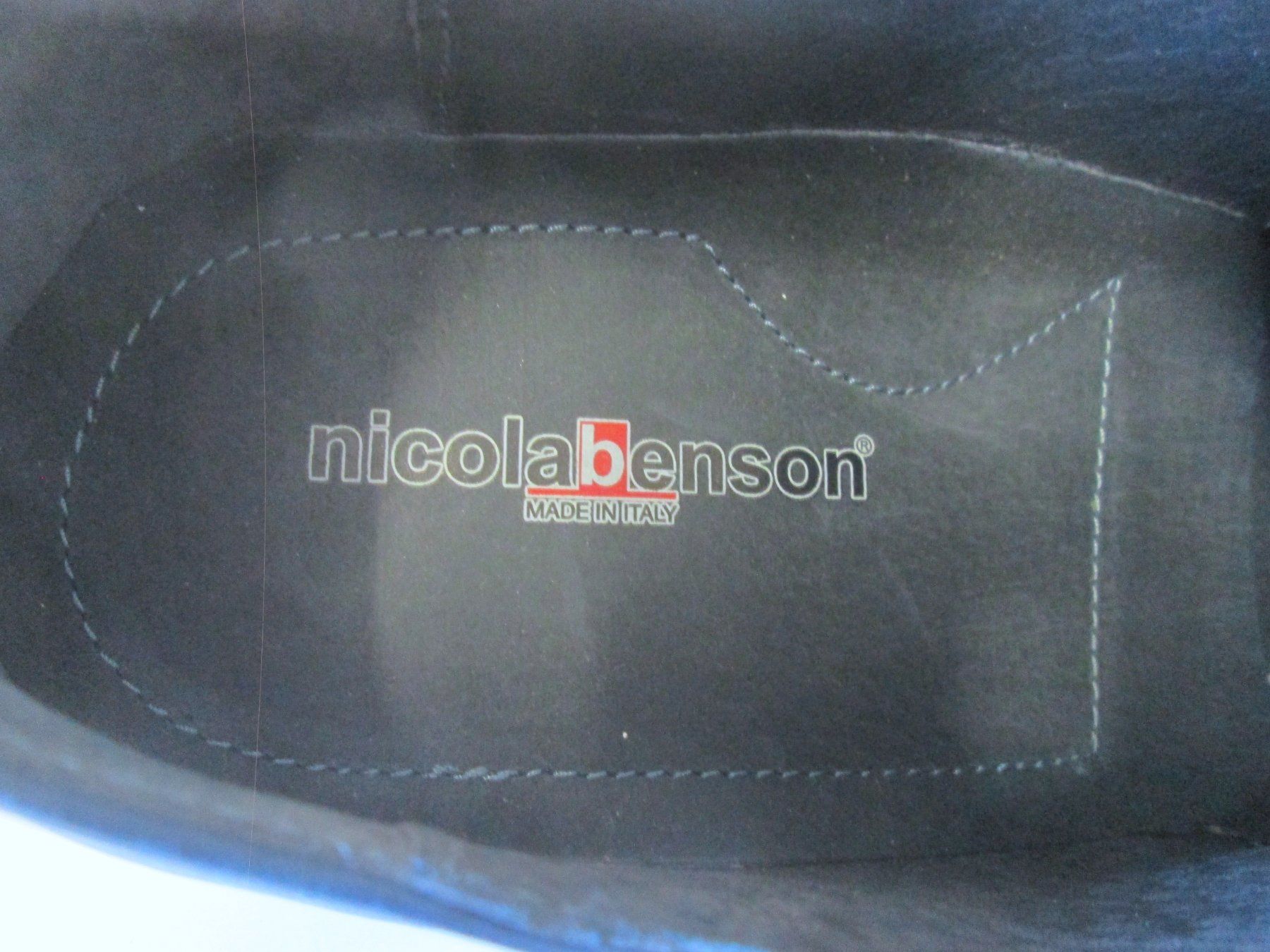 Scarpe da uomo: Schuhe Nicola Benson, Leder, Größe 41 – Usato da Sementina venduto da babucia 1