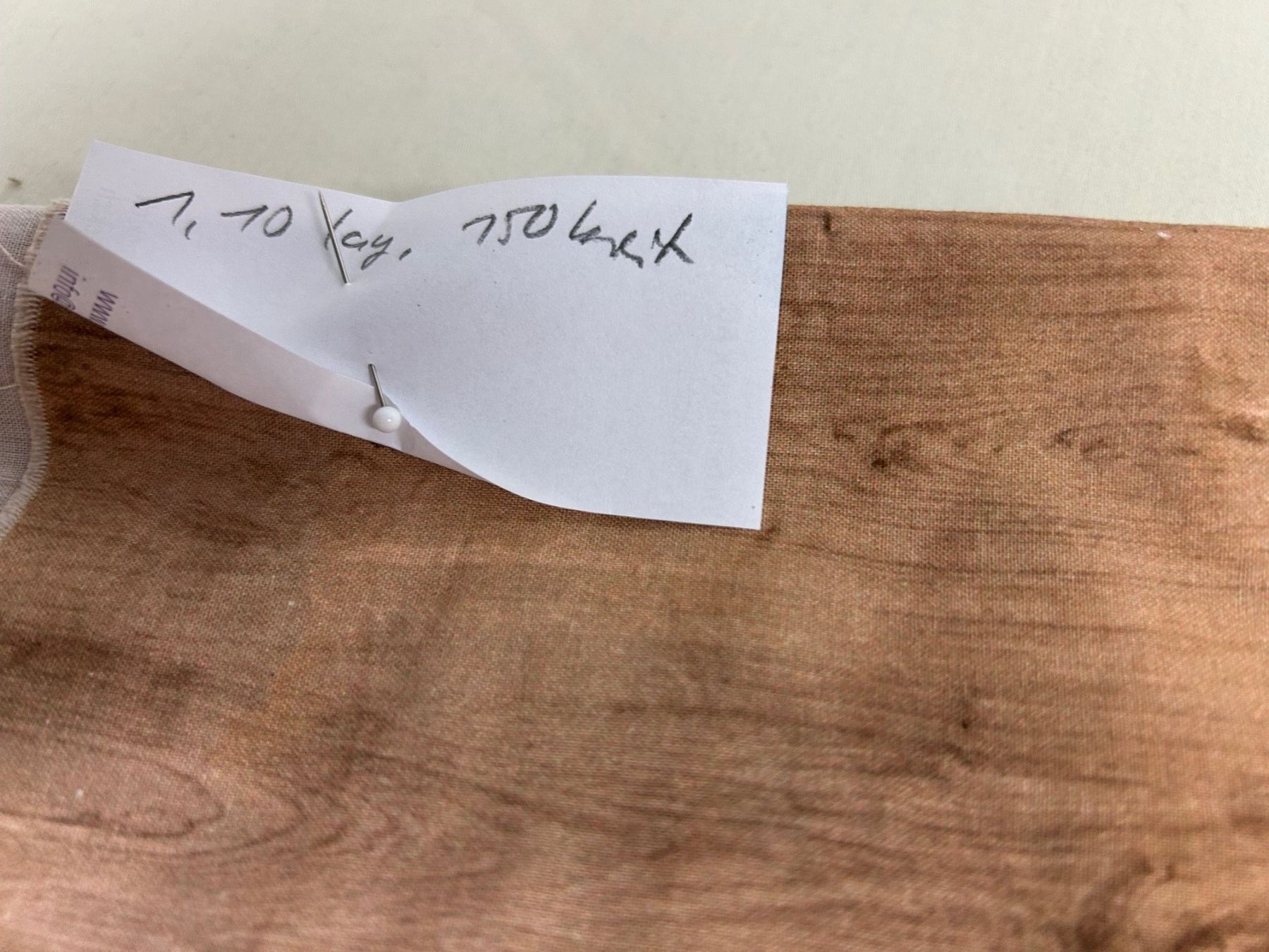 Stoffe: Stoff "Holzoptik" – Neu (gemäss Beschreibung) aus Au SG von Nadel04 1