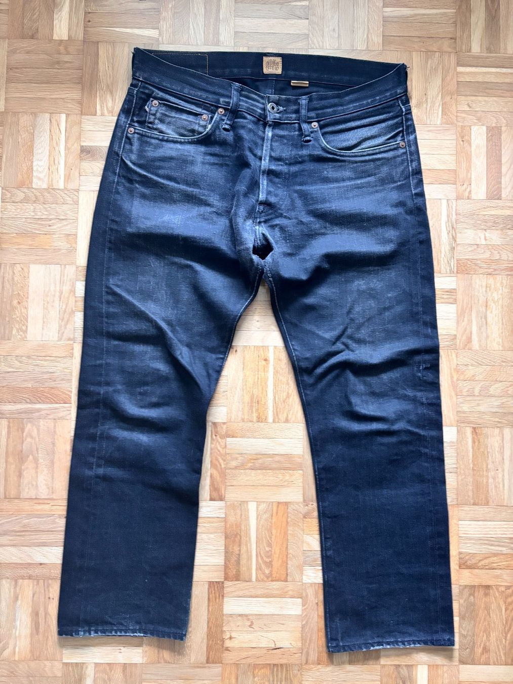 Jeans: Indigofera Selvedge Jeans Black – Usato da Thun venduto da maddox75 1