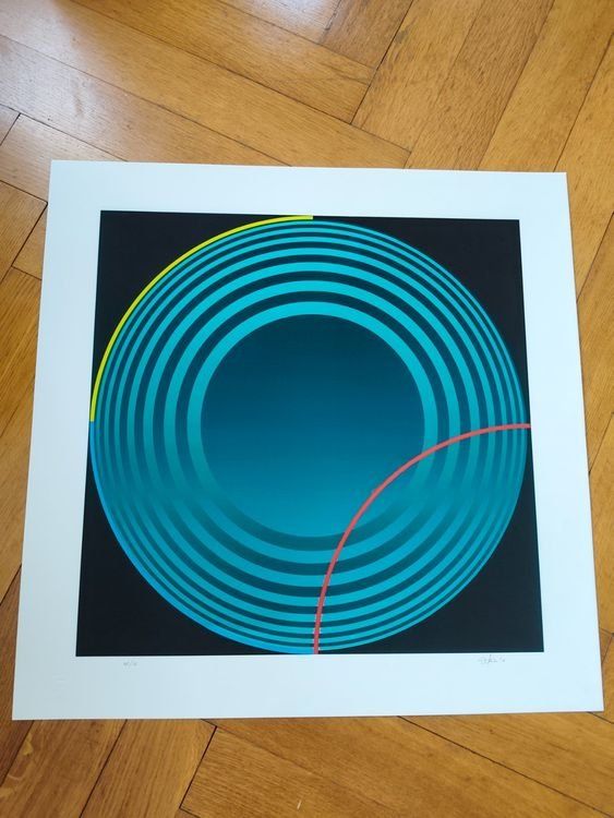 Grafica & Litografie: Lithographies design Friedrich Geiler – Usato da Montreux venduto da LeVintage33 2