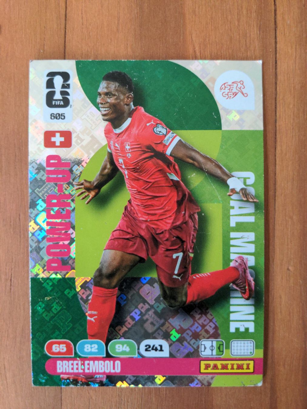 Panini Carte collezionabili: Panini 2026 Breel Embolo – Usato da Rickenbach Sulz venduto da sunshine213