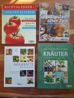 4 Bücher Heilkräfte Pflanzen / Kräuter / Gesund Leben