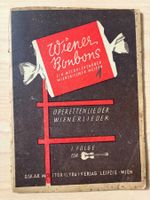 WIENER BONBONS OPERETTE WIENERLIEDER GESANG/VIOLINE/GITARRE