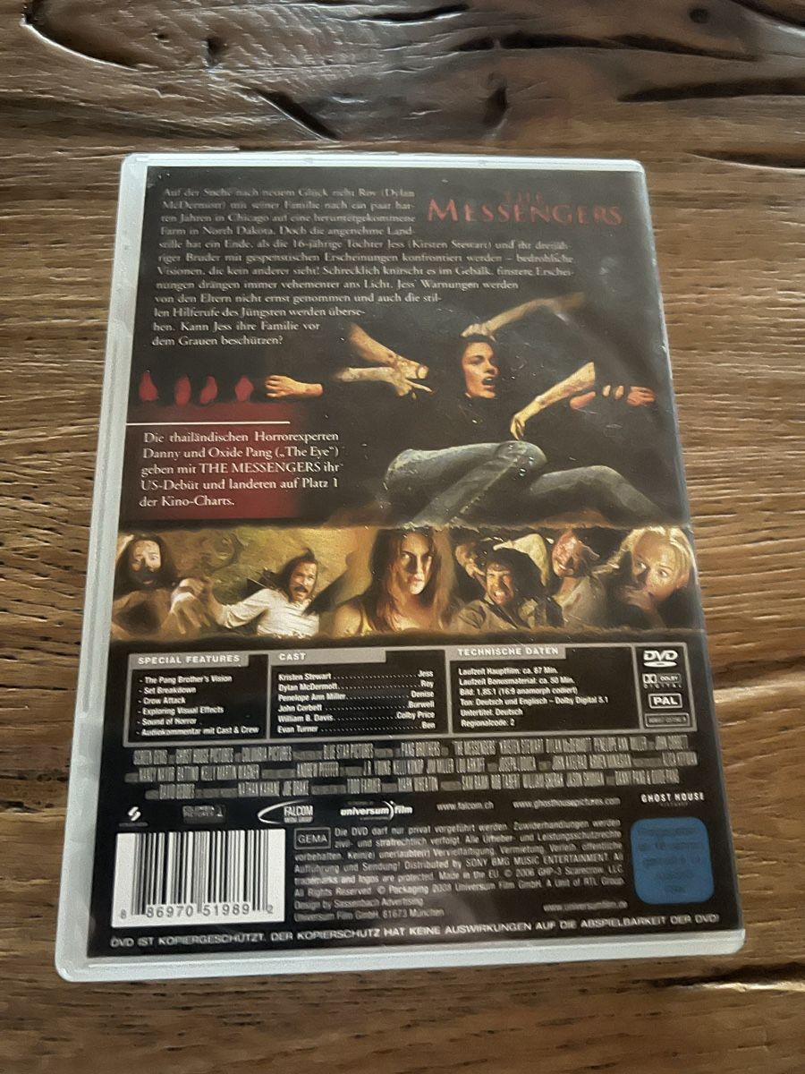 Tutti i DVDs: DVD The Messengers – Nuovo (secondo la descrizione) da Kallnach venduto da sta_sy57 1