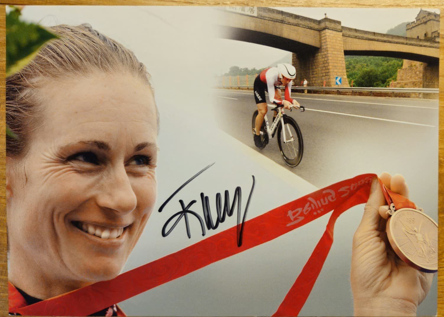 Autografi: Autogrammkarte Karin Thürig – Usato da Stans venduto da SLimon
